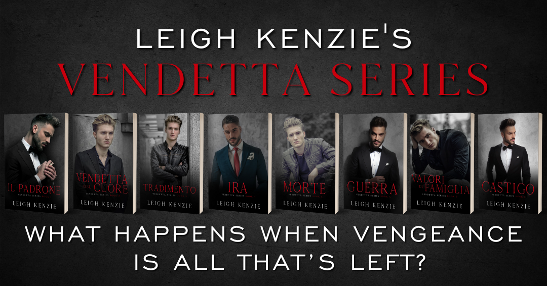 Vendetta Series Out Now Tagline